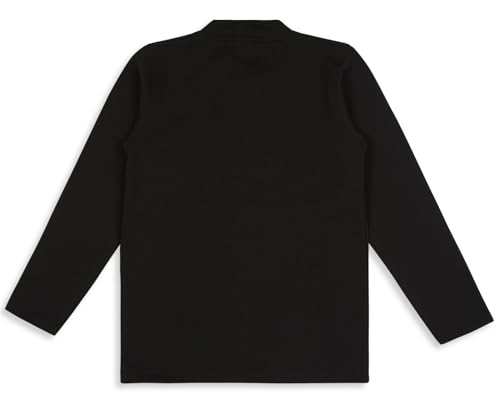 Image of Boys Full Sleeves Solid Jacket and T-Shirt
