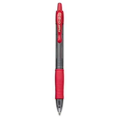 Bolígrafo gel retráctil G2 Premium tinta roja 1mm