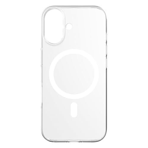 Simplism VvY iPhone 16Ƃ̌݊ [AIR-REAL INVISIBLE] MagSafeΉ ^yʃn[hP[X TR-IP24M2-ARPMS-CL