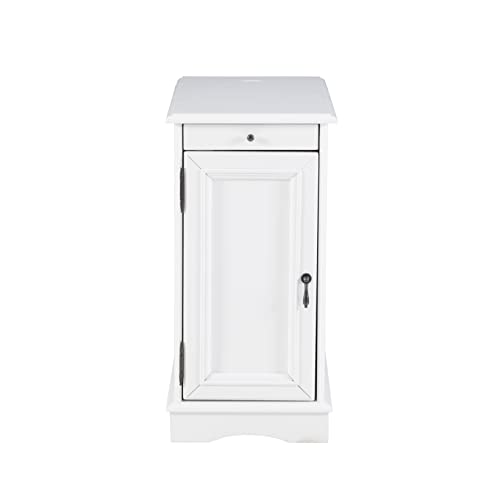Powell Furniture Barron Accent Table, White, Small by Powell - Used condition - Image 7