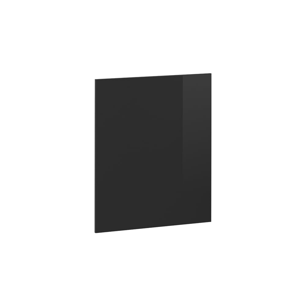 Vicco Frontale cucina R-Line, Nero lucido, 59.6 x 71.3 cm frontale del mobile per mobile forno a mezza altezza, adatto per armadi da cucina R-Line per un montaggio semplice