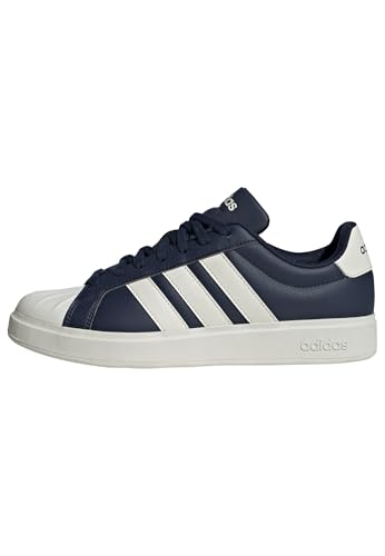 adidas Herren Streettalk Shoes, Collegiate Navy/Off White/Off White, 46 EU – Ansicht 1