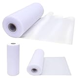 EUBSWA Tüll Rolle Textil 30cm x 91.4m, Tüll Hochzeitstüll Dekoration Tischläufer 100 Yards Tüllrolle, Tüllstoff für DIY Tutu Rock Tischrock Handwerk Bogen Party Dekoration Crafts Geschenk