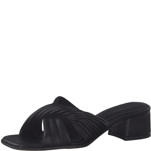 Marco Tozzi Damen 2-2-27229-38 Sandale mit Absatz, Black, 40 EU