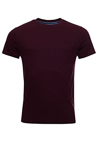 Superdry Camiseta Vintage para Hombre con Logotipo emb, Rico