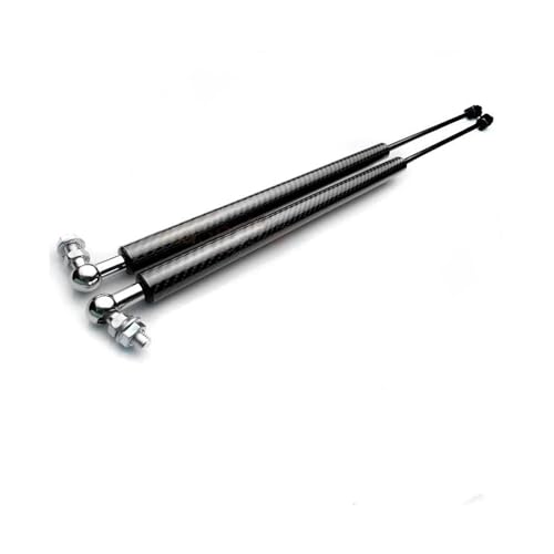 Boot Gas Spring Struts For Fiesta For ST For MK8 2017-2019 2020 2021 2022 2023 2024 Front Bonnet Hood Modify Gas Damper Lift Support Shock Accessories Absorber Strut Bars Shock Rod Struts(Carbon Black