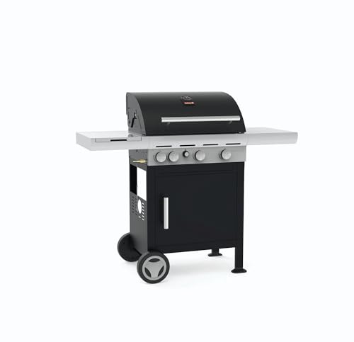 Barbecook Spring 3212 barbecue a gas con tavolino fisso, 3