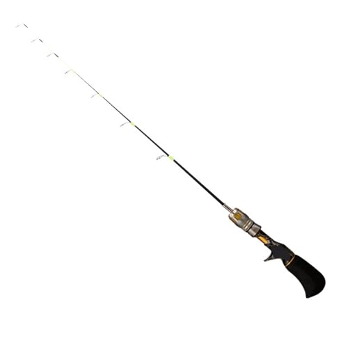 Angelrute, leicht, Eis-Angelrute, 50 cm/70 cm, massive Glasfaser, ultrakurz, flache Köderrute für Winterangeln (gebogener Griff, 50 cm) Angelrute, leicht, Eis-Angelrute, 50 cm/70 cm, massive Glasfaser, ultrakurz, flache Köderrute für Winterangeln (gebogener Griff, 50 cm)