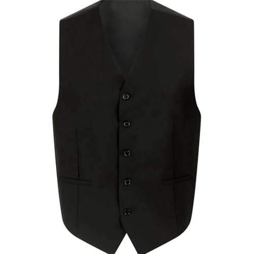 Men's Slim Fit Wool Blend Formal Waistcoat – Business Casual Suit Vest For Tuxedo Wedding & Office3
