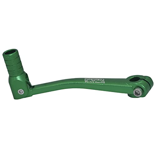 Image of CNC Aluminum Motorcycle Gear Shifter Lever, Foldable Pedal Shifter Lever Fit for CRF50 XR50 XR CRF 50cc 110cc 250cc Dirt Pit Monkey Bike Motorcycle ATV (Green)
