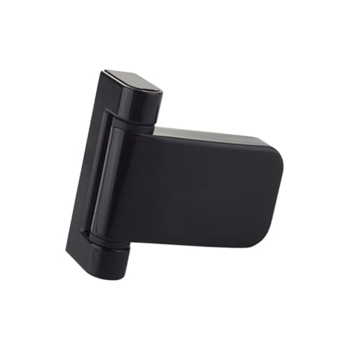 FixRello Dobradiça de porta de UPVC preto, dobradiça de bandeira resistente de 23 mm, certificado de segurança PAS 24, dobradiças de porta de UPVC de fácil ajuste, instalação rápida