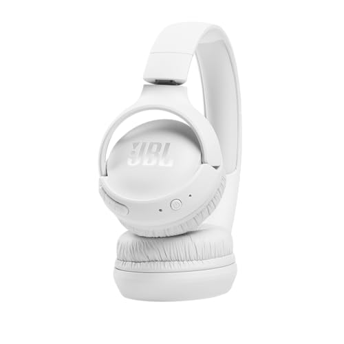 JBL Tune 510BT - Bluetooth headphones with up to 40 hours battery, microphone for call, foldable and comfortable, Android and iOs compatible (White) by JBL - Image 2