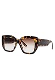 Sonnenbrille für Damen, eckige Gläser, übergroßer Rahmen, 100 % UV400-Schutz, mit Futter und Stutzen, Geformt