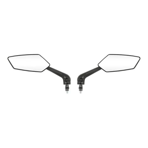 Rétroviseur de guidon de moto bleu pour Yamaha et Suzuki - Miroir 8/10 mm