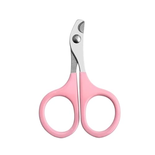 Pet Dog Clippers Toe Claw Grooming Supplies Products Compatible for Small Dogs(Pink)