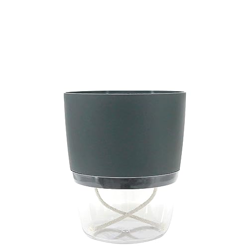 Vaso Cachepot Acqua Auto Irrigável 12x14Cm Paisagismo Vasart