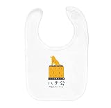 Fabulous Bavoir Coton Bio Hachiko Chien Statue Japon Asie Culture