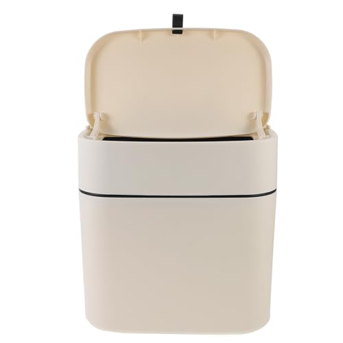 Caneca de basura colgante para puerta de cocina con tapa