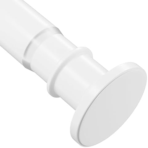 XIQIYY Adjustable Small Shower Curtain Rod Cover