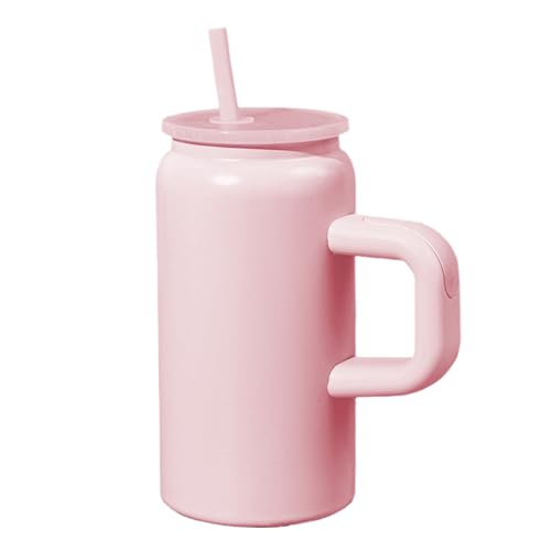 Taza isotérmica para café | Botella isotérmica reutilizable de 500 ml, gran capacidad, taza de acero inoxidable para uso diario y desplazamientos al aire libre, taza de café reutilizable botella