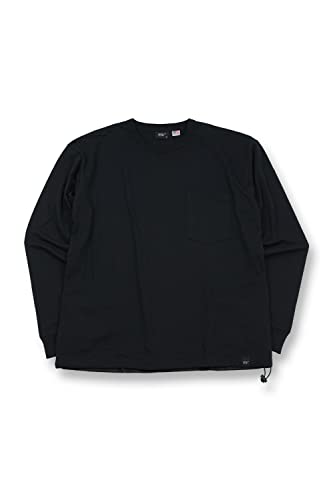 【ROOT CO. 】PLAY UTILITY BACK POCKET Long Sleeve T-Shirts (ブラック/M)