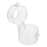 UTHCLO 急停スイッチカバー 透明保護カバー 衝撃耐性設計 非常停止ボタン誤操作防止 ライトテーブル用ボタンプロテクター 簡単取付 保護