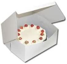 Scatole Per Cupcake Bianche (confezione Da 50): Contenitore Singolo Con