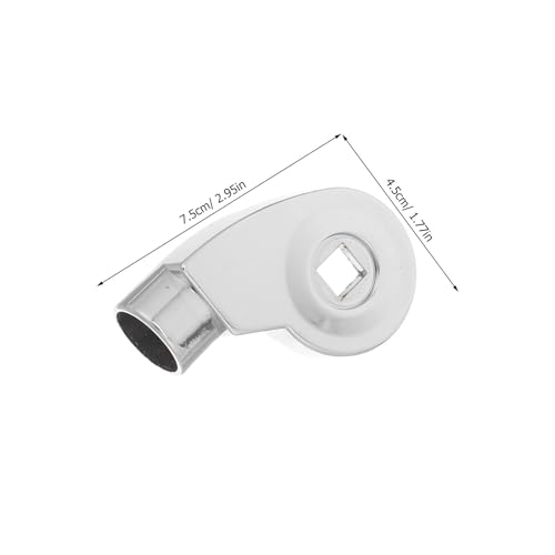 Conector para soporte de platillo en aleación de aluminio miniatura 7
