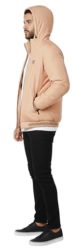 Image of Export Quality Reversible Puffer Jacket in GLD Material best for Winterwear /Hiking /Biking /Camping /Mountaineering /Fashion & Casual Wear(Control Temperature up to 3 Degree Celsius)(3C)