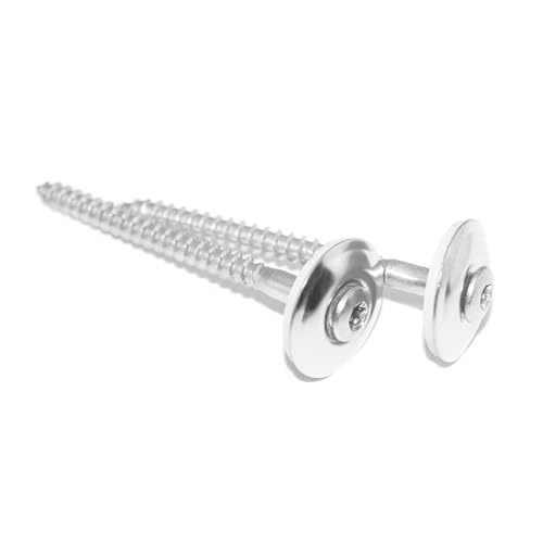 Spengler Screws 4.5 x 55 Pack of 10 with EPDM Sealing Washer Diameter 20 mm and TX20 Drive Made of A2 Stainless Steel - Rustproof - Image 4