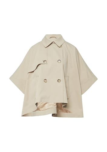 Comma Cape Femme veste ample sans manches vêtement chaud mi-saison