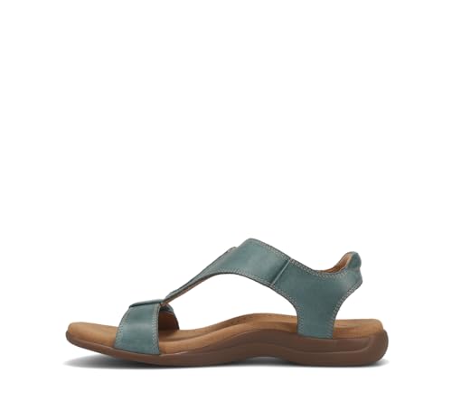 Image of Taos The Show Premium Leather Women's Sandal - Experience Everyday Style, Comfort, Arch Support, Cooling Gel Padding and an Adjustable Fit for Exceptional Walking Comfort