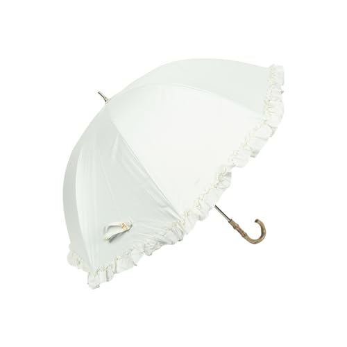 完全遮光長傘 フリル バンブーハンドルの商品画像