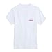 Vineyard Vines Classic Logo Box Short-Sleeve Pocket Tee, White Cap, XL