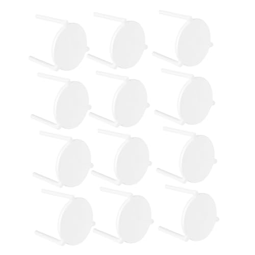 NAMOARLY Pizza Stands for Serving Plastic Pizza Stand Tripod White Fine Workmanship for Easy Cleanup