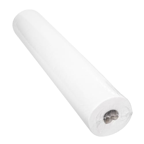 Enpack Liegerolle 12 Stück 2-lagig in aus Zellstoff - Liegenbezug Ärztekrepp 50 cm x 50m - Bezug für Kosmetikliege, Ärzte- & Massageliege - Bezug für Liegenauflage - Abdeckpapier Rolle - Liege Auflage
