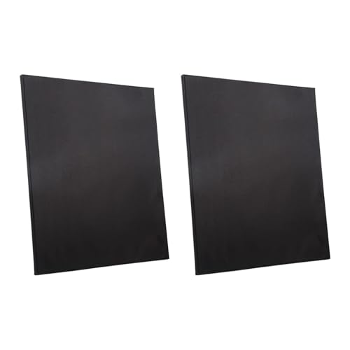 Lienzo negro para pintar cuadros acrílicos con bastidor estable multiformato 5