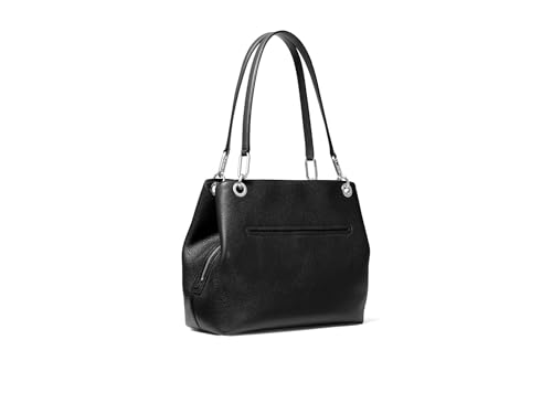 Image of Michael Kors Womens Kensington Large Shoulder Tote, Black, Large