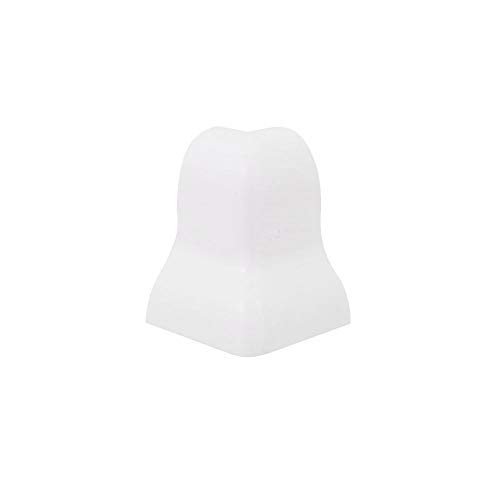 Trevendo® 5er Pack Außenecken 40 mm weiß Cover