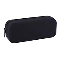 APLI 19776 - Estuche Multiusos de Silicona UpNorth Collection - Negro- Estuche Escolar de 185 x 75 x 55 mm