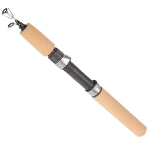 Ice Fishing Rod Portable Winter Angling Pole Solid Frp Construction