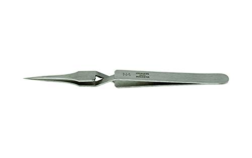 Dumont Tweezers Style N4, Polished, Dumoxel