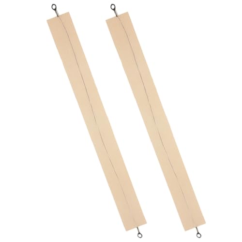 ZUNOXAZ Elemento de Reemplazo para Sellador Térmico Manual, Tiras Calefactoras Redondas de 2 MM Tela, Juego de 2 para Máquinas de Envasado al Vacío en Cocina y Comercio