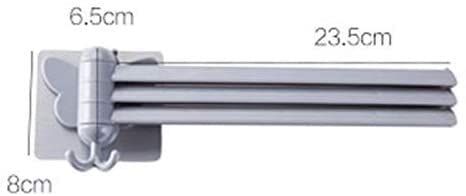 Porte-serviettes rotatif pour optimiser la routine familiale - 2