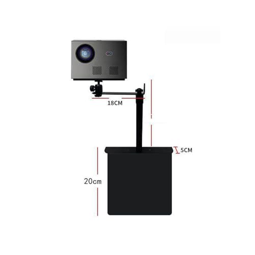 Soporte de proyector retráctil oculto para mesa y sofá de salón con ranura integrada 2