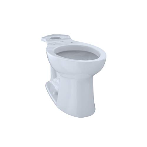 C244EF No.01 Entrada Universal Height Elongated Toilet Bowl, Cotton White
