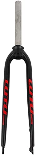 WIQUYBML 26/27.5/29" Aluminum Alloy Rigid Disc Brake MTB Fork,Bicycle Fork 28.6mm Threadless Straight Tube Superlight Mountain Bike Front Forks B,27.5
