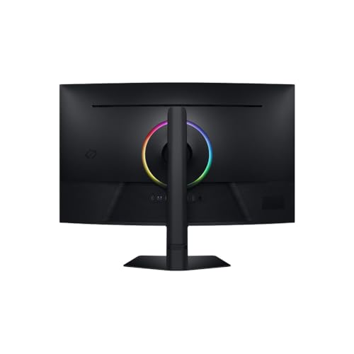 Samsung Monitor Gaming Odyssey G7 (S37FG750EU), Curvo (1000R), 37'', 3840X2160 (Uhd 4K), HDR10+, Va, 165Hz, 1Ms, Freesync Premium Pro, Hdmi, Dp, Ingresso Audio - 2