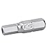KS Tools 911.2965 1/4 CLASSIC Bit Innensechskant, Bohrung, 25mm, 7/64’’, 5er Pack