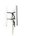 Wind Turbine Generator,Wind Power Generator, 5000W Wind Turbine nerator Household Energy Stora System Vertical Home Appliance 48V Low Wind Speed Starting Wind Turbine for Terrace, Marine, Motor Home,